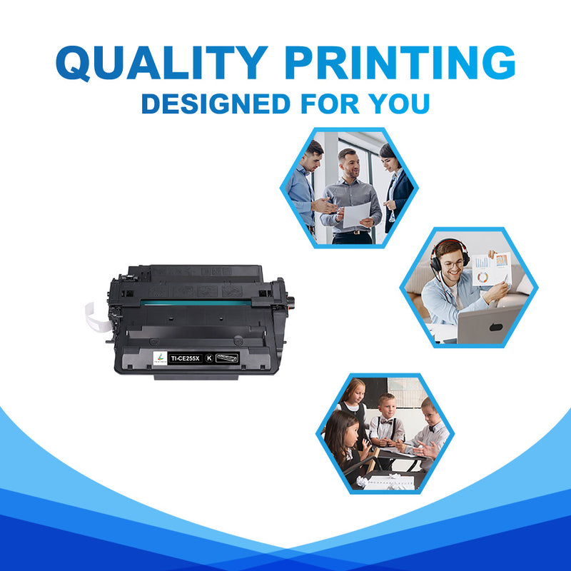 true image compatible hp 55x toner cartridges