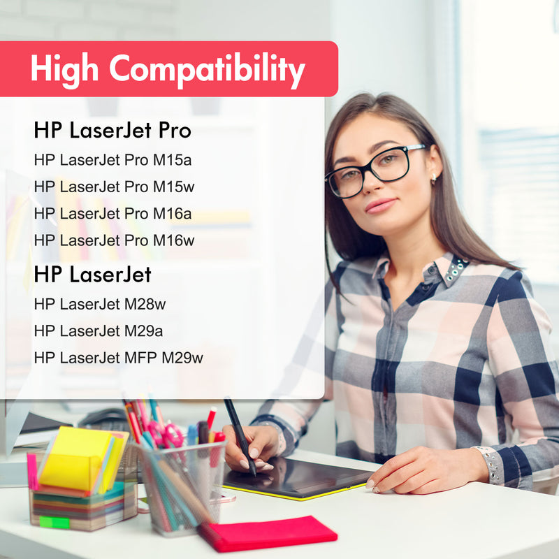 Compatible HP Toner 48A CF248A 10-Pack