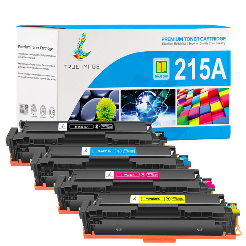 HP 215A toner cartridges 4-pack