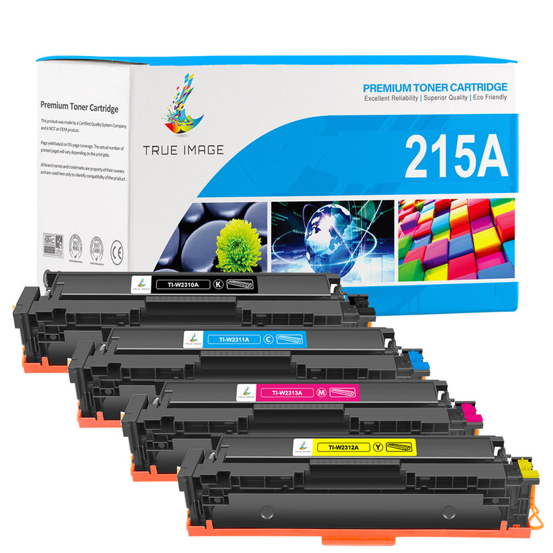 HP 215A toner cartridges 4-pack