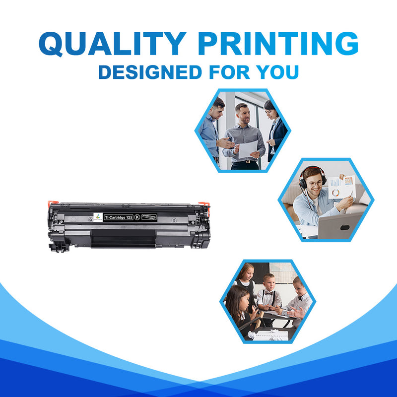 true image compatible canon 125 toner cartridges