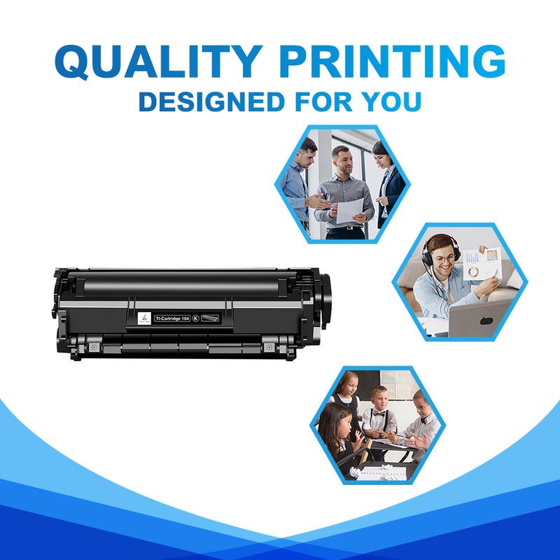 true image compatible canon 104 toner cartridges