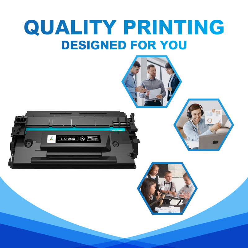 true image compatible hp 58X  toner cartridges