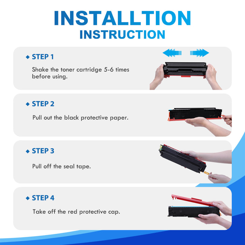 hp 215A toner installtion