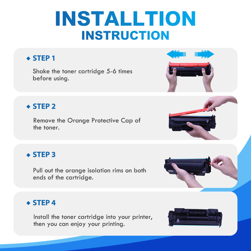 HP 138X toner installtion