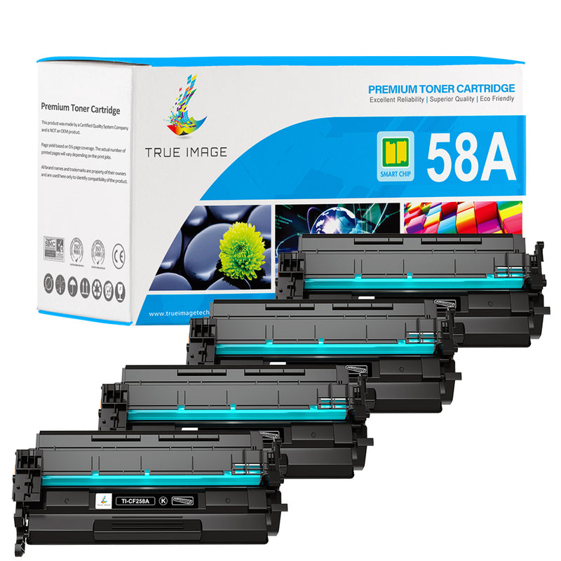 hp 58a black toner 4-pack