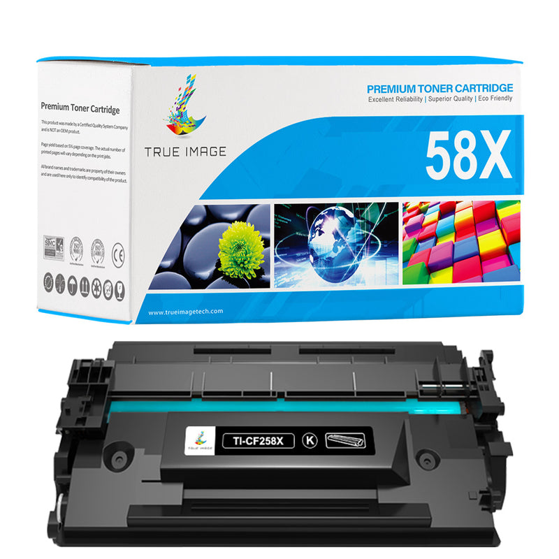 HP 58X black toner