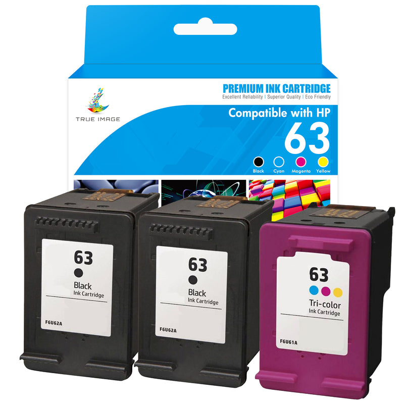 HP 63 ink set