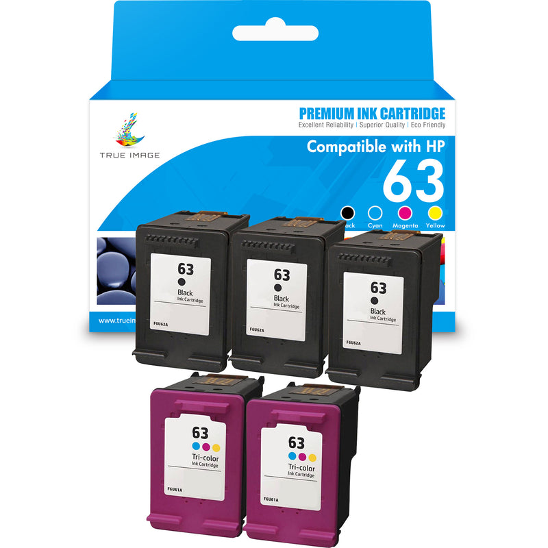 HP 63 ink set