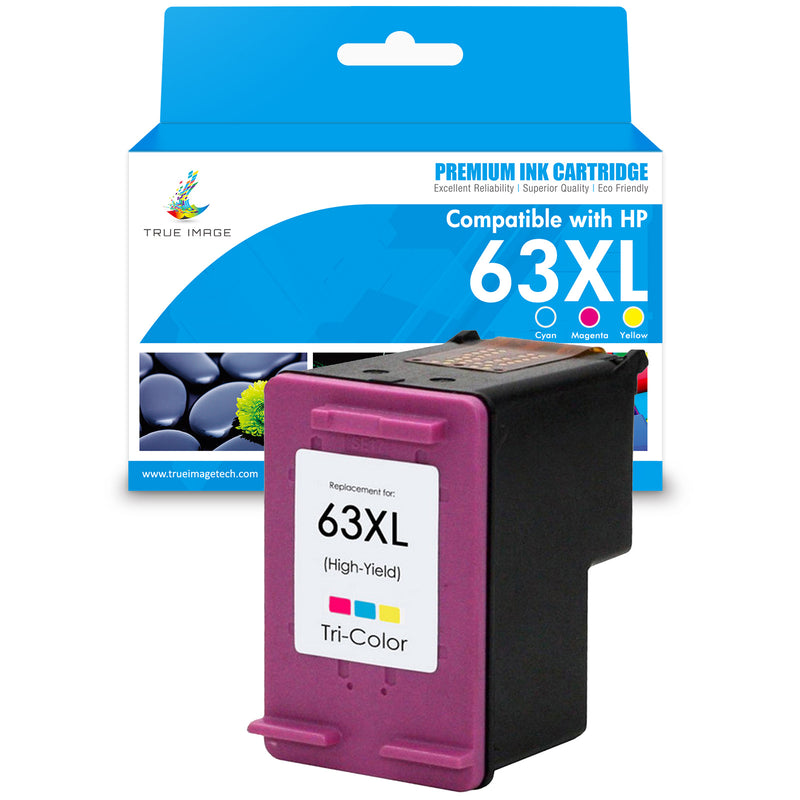 HP 63XL tri-color ink