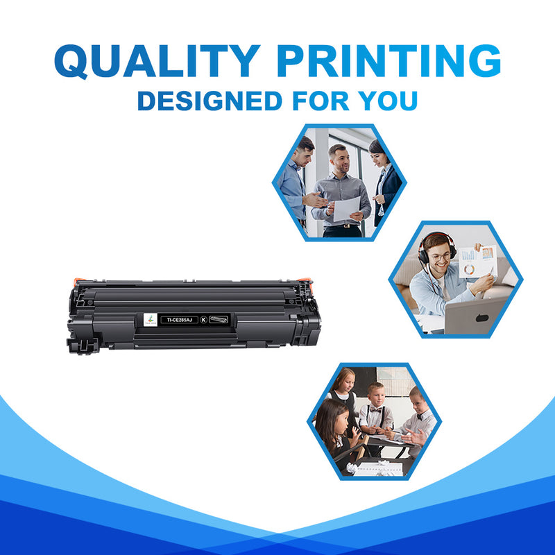 true image compatible hp 85a jumbo toner cartridges