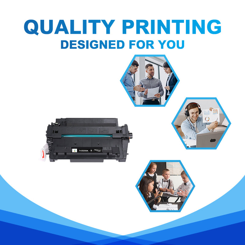 true image compatible hp 55a toner cartridges