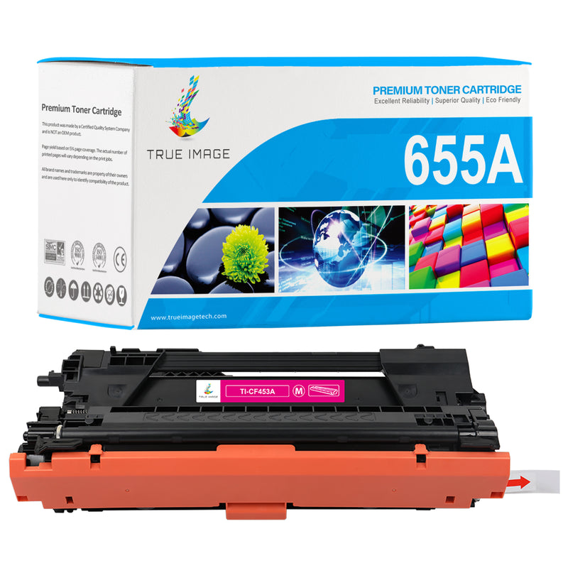 HP 655A magenta toner