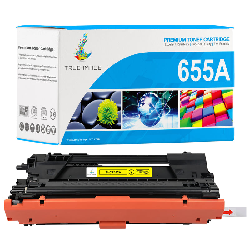 HP 655A yellow toner