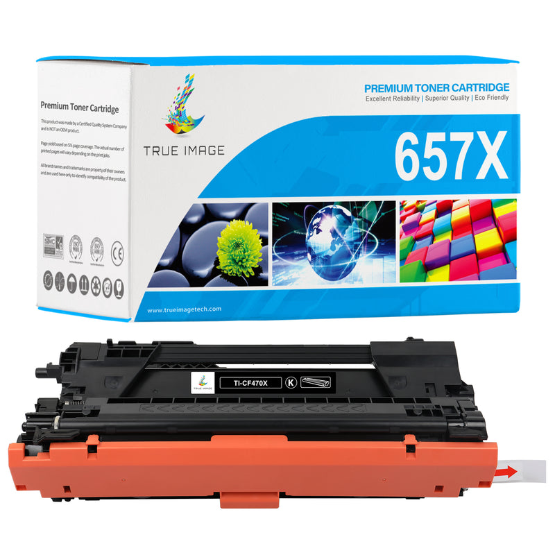 HP 657X black toner