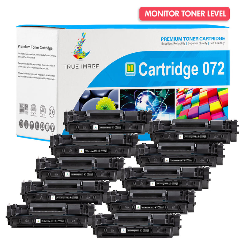 Canon 072 black toner smart chip 10 pack
