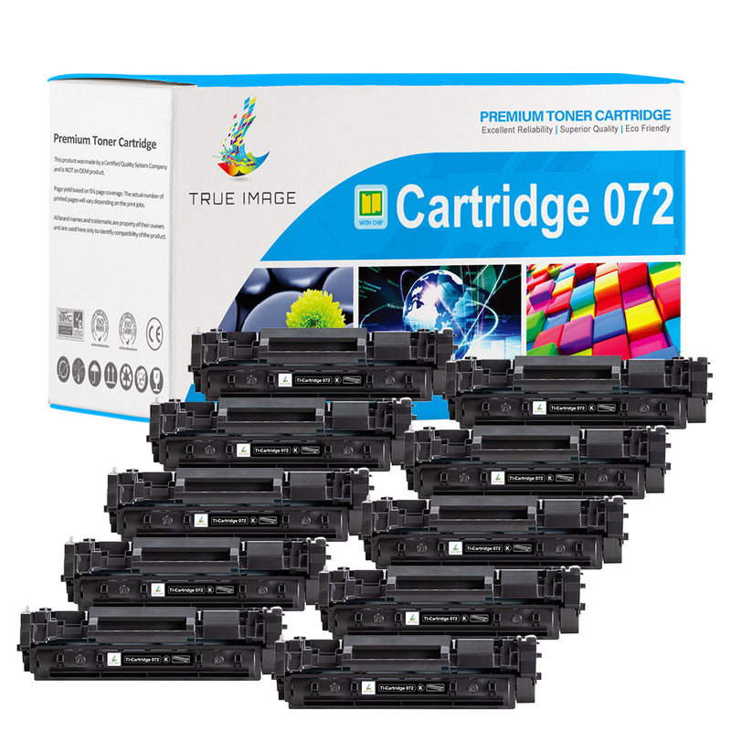 Canon 072 black toner with chip 10 pack
