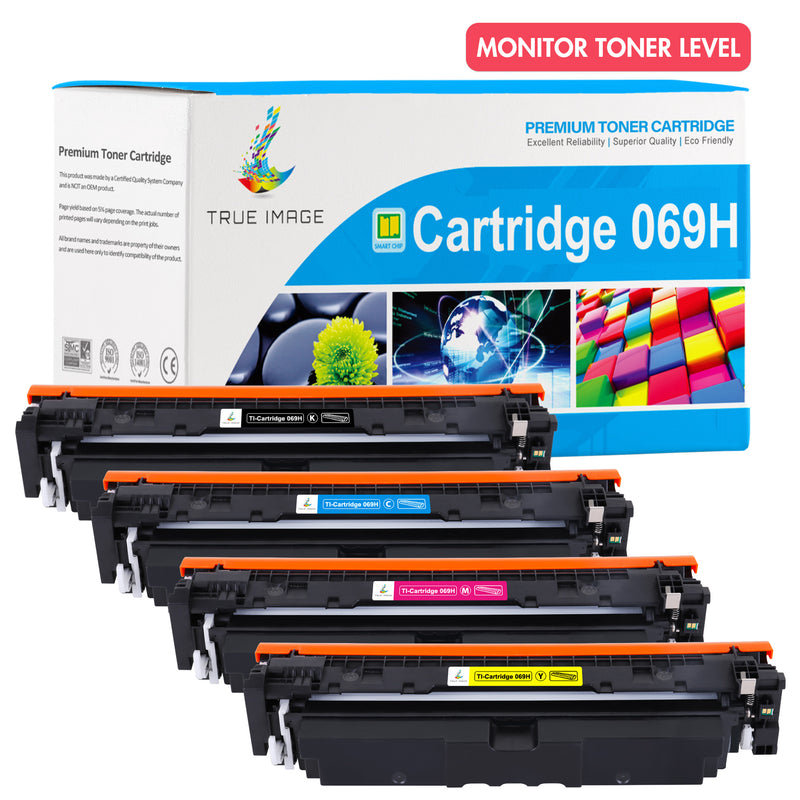 Canon 069H toner cartridge monitor toner level