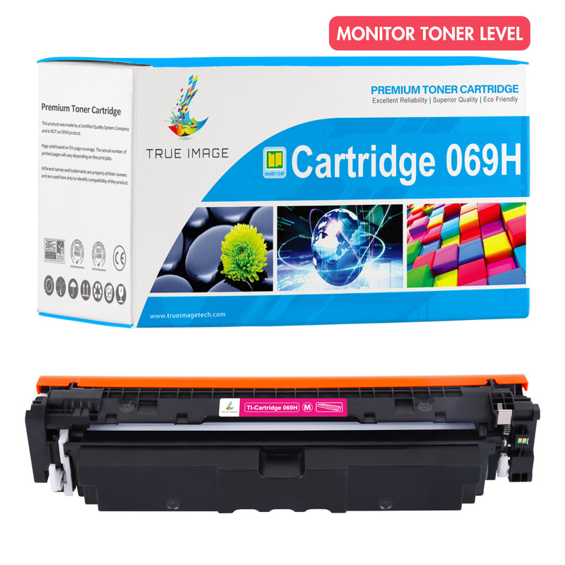 Canon 069H toner cartridge monitor toner level