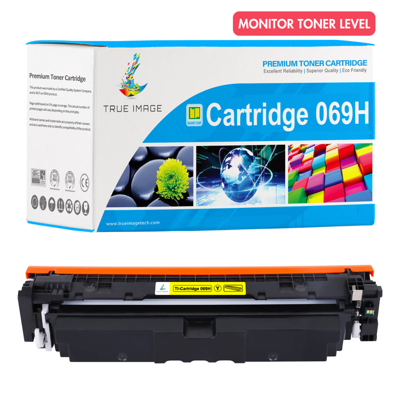 Canon 069H toner cartridge monitor toner level