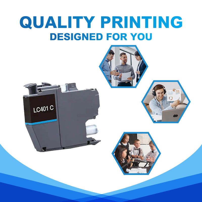 true image compatible Brother LC401 ink cartridges
