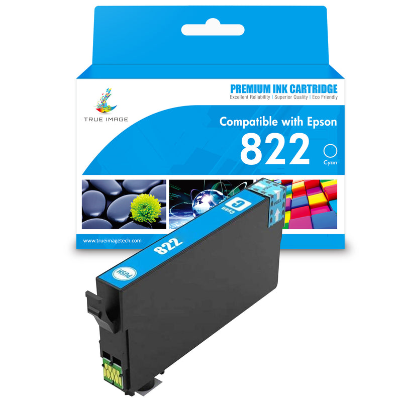 Compatible Epson T822 cyan Ink Cartridge