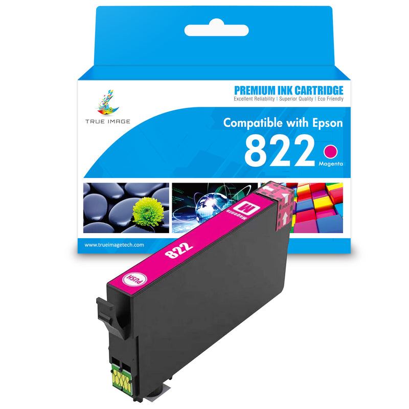 Compatible Epson T822 Magenta Ink Cartridge