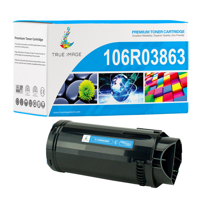 Xerox VersaLink C500, C505 Cyan High-Yield Toner Cartridge (106R03863)