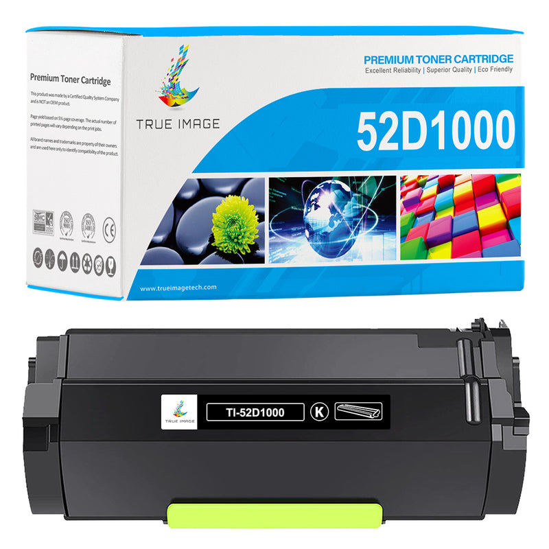 Lexmark 521 Black Toner Cartridge 52D1000