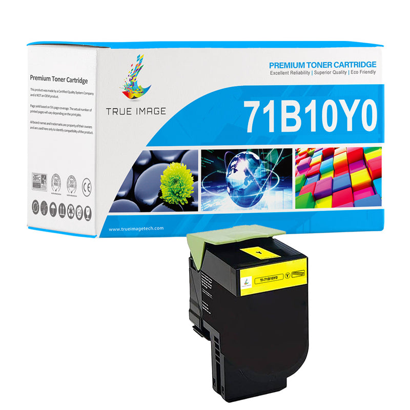 Lexmark 71B10Y0 Yellow Toner Cartridge