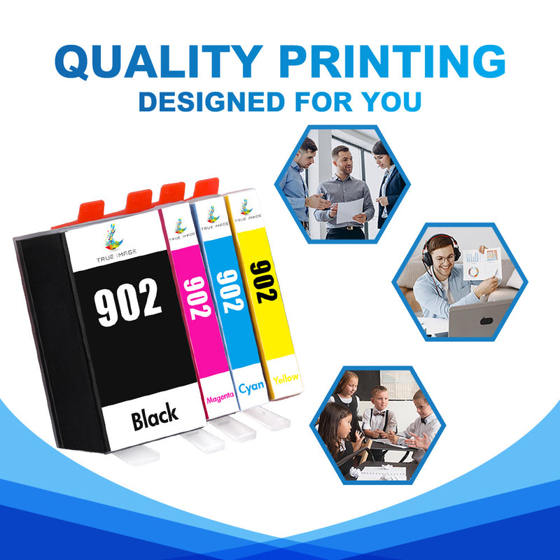 true image compatible HP 902 ink cartridges