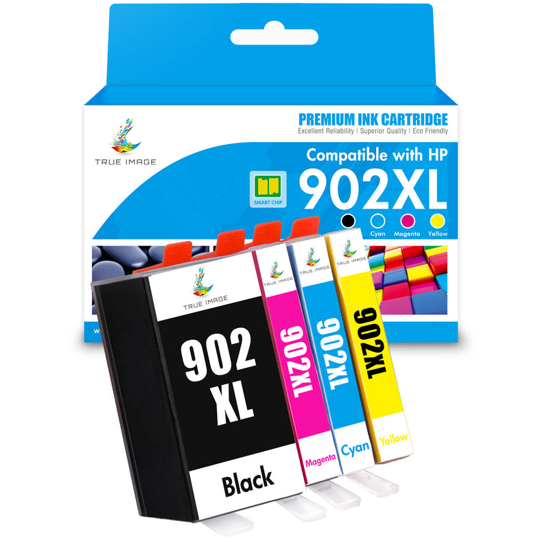 HP 902XL ink cartridges 4-pack