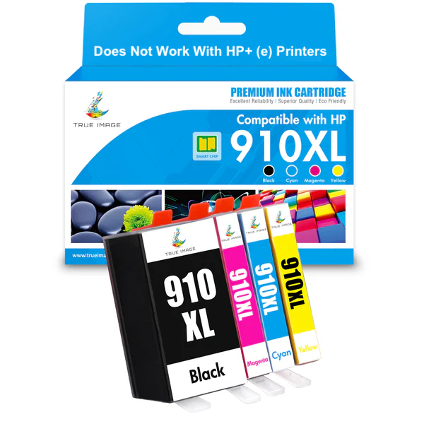 HP 910XL ink cartridges 4-pack