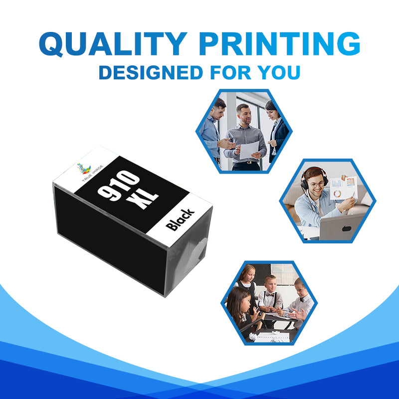 true image compatible HP 910XL ink cartridges