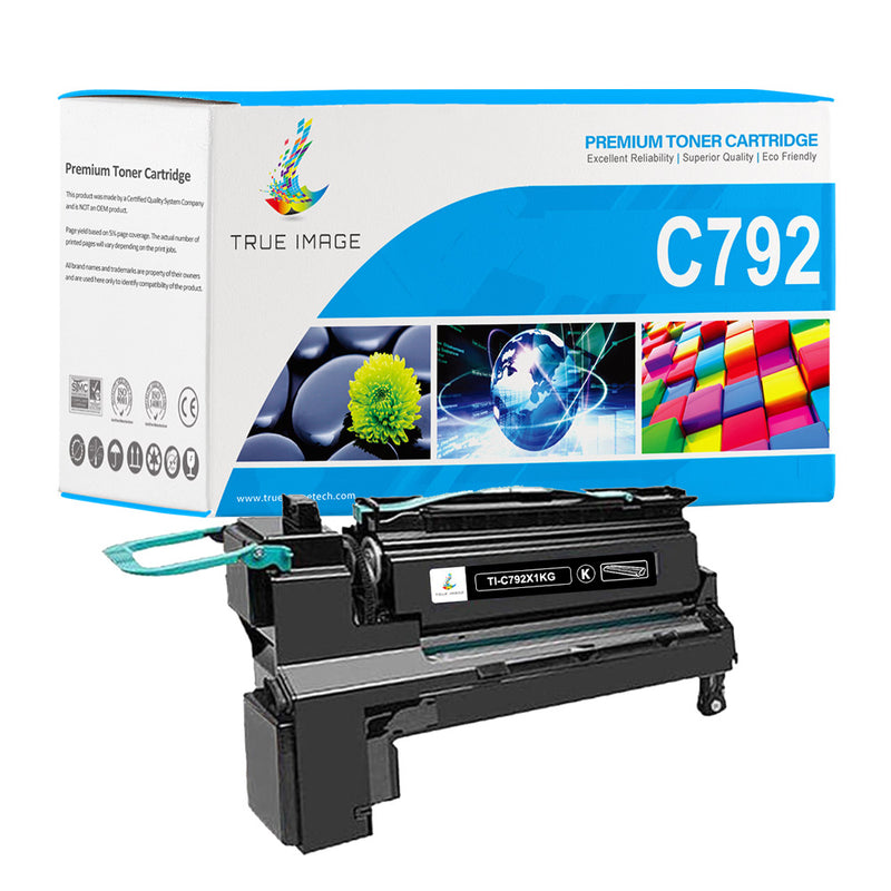 C792X1KG -  Lexmark C792 Black Toner Cartridge - Extra High Yield