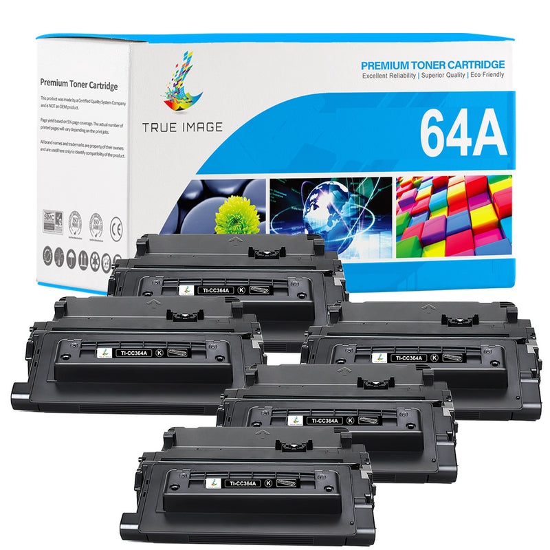 hp 64a toner cartridge-5 packs