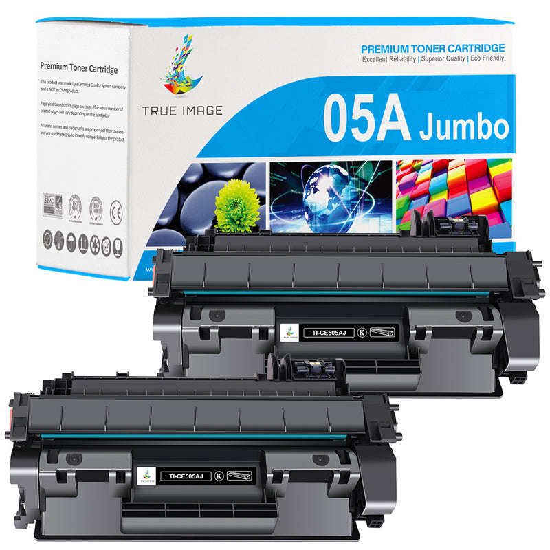 HP 05A jumbo black toner 2pk