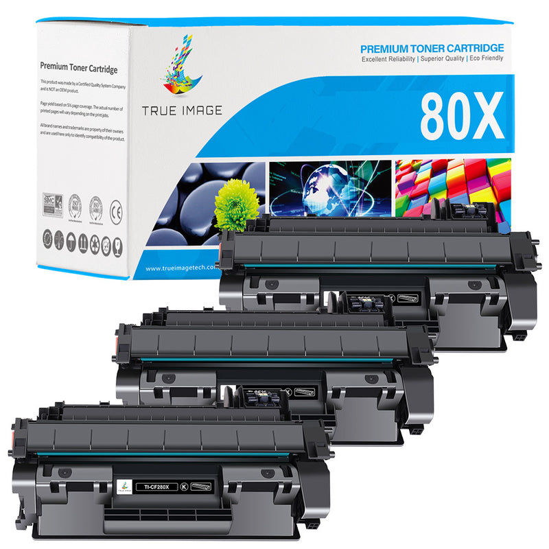 HP 80X black toner