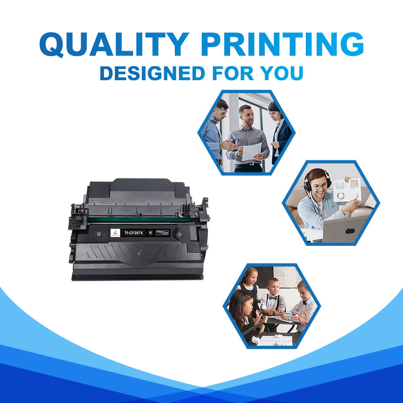 hp cf287x toner cartridge quality printing