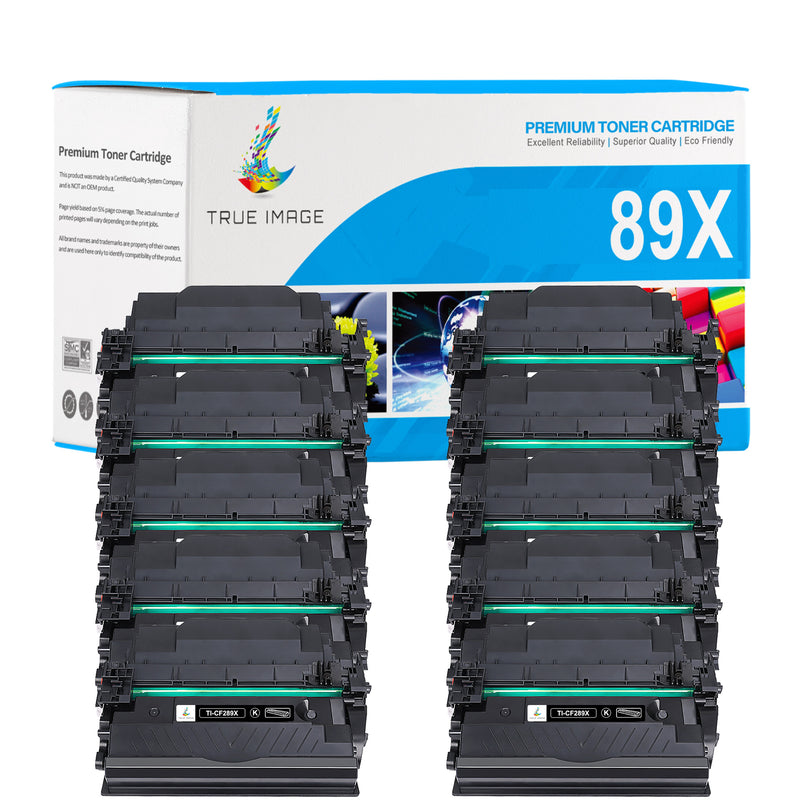 HP 89X black toner set