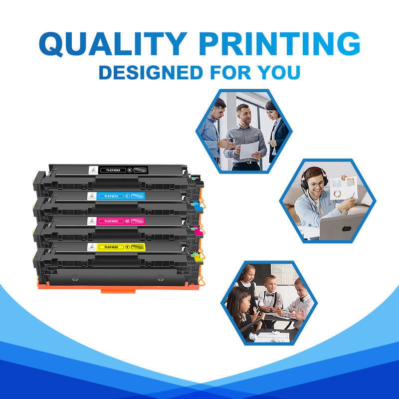 true image compatible hp 201X  toner cartridges