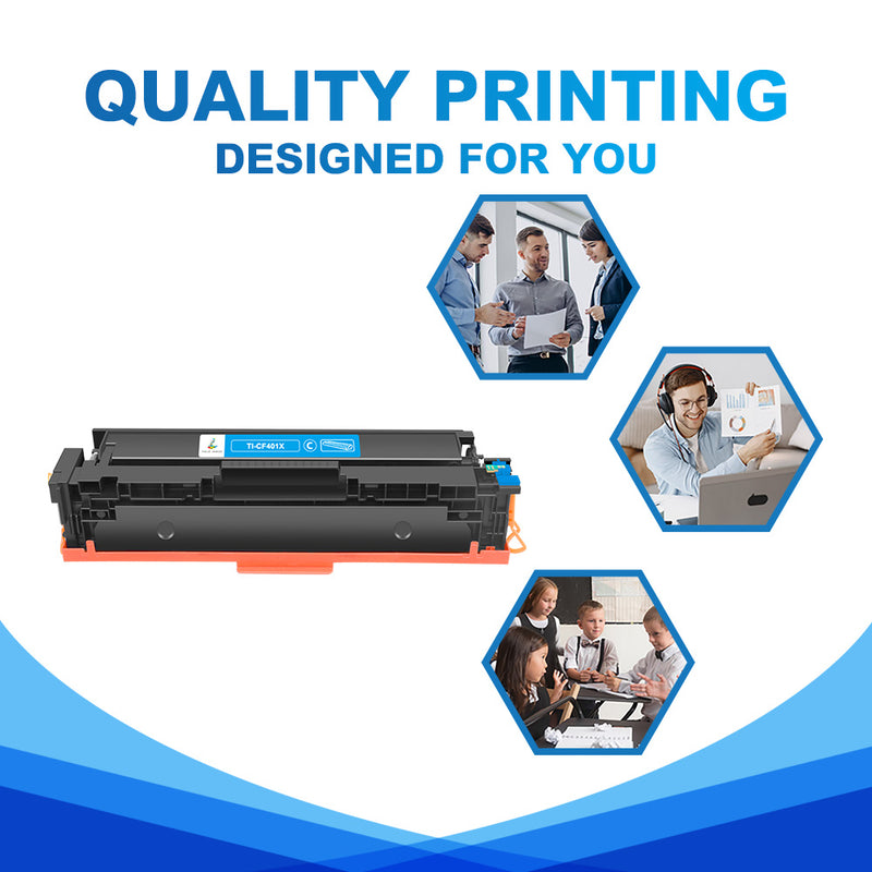 true image compatible hp 201X  toner cartridges