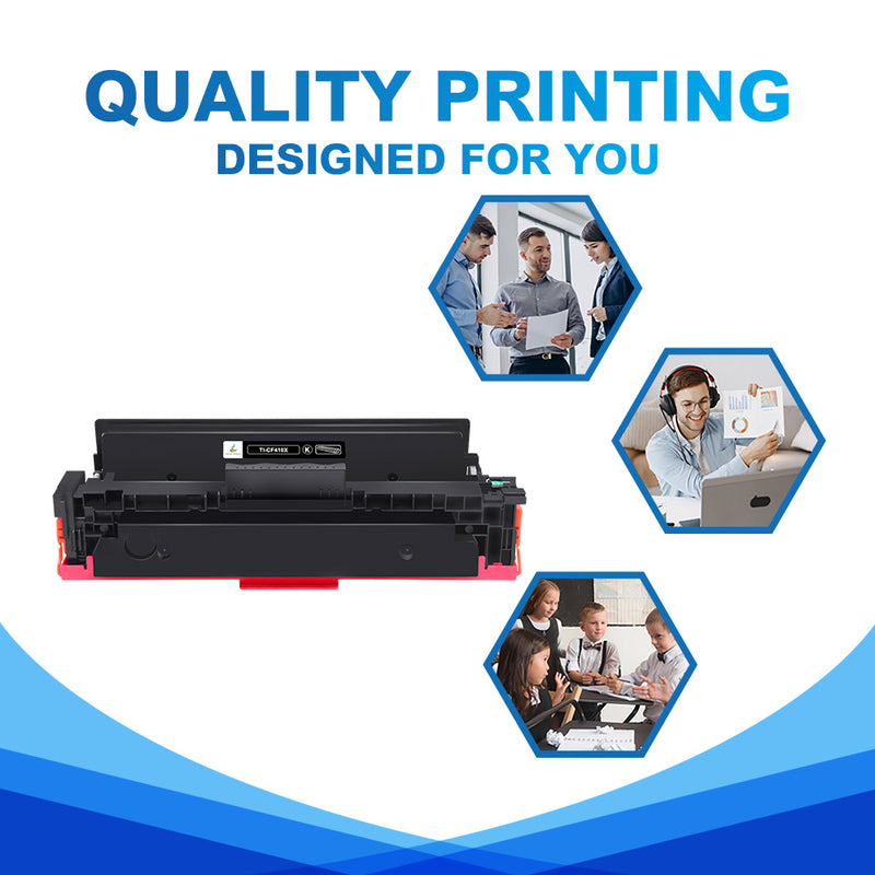 true image compatible hp 410x  toner cartridges