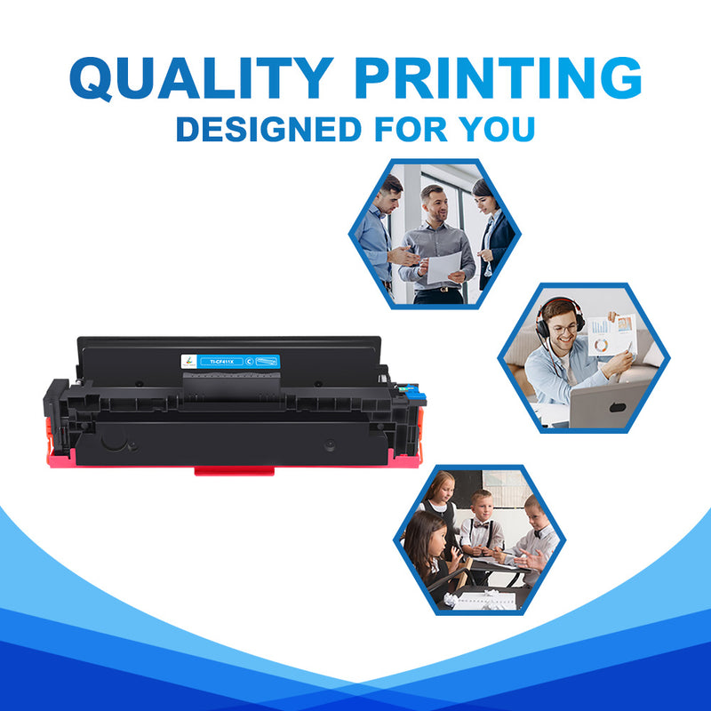 true image compatible hp 410x  toner cartridges