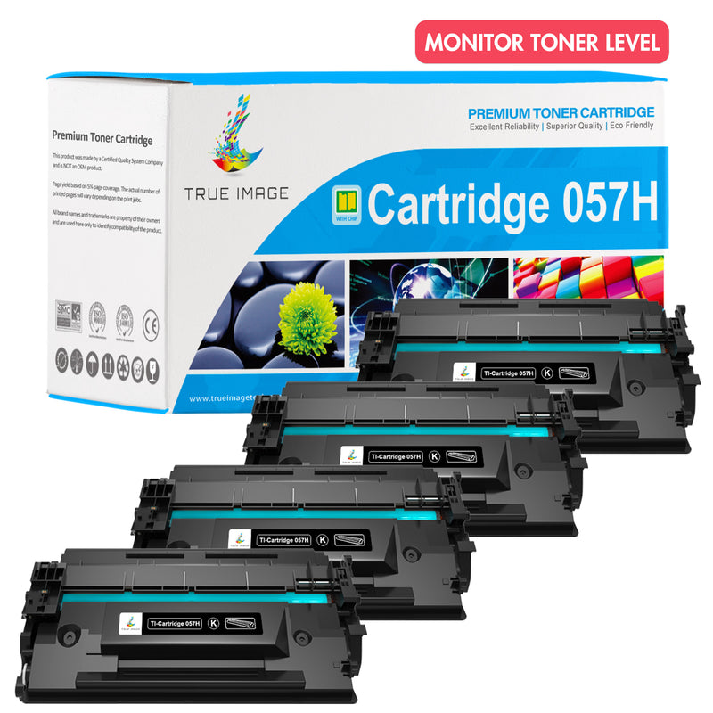 Canon 057H toner cartridge monitor toner level