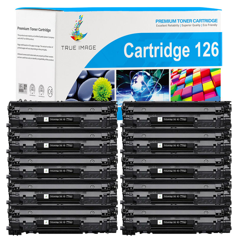 canon 126  black toner cartridges