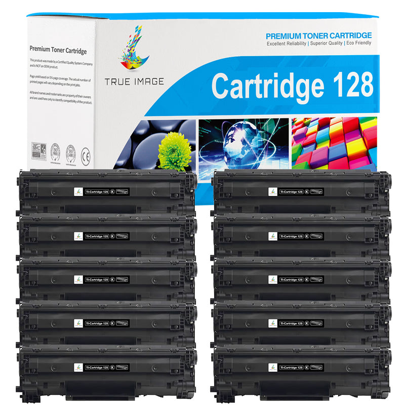 canon 128 black toner cartridges