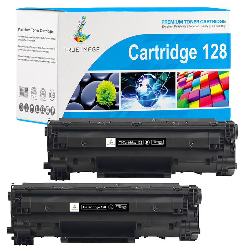 canon 128 black toner cartridges