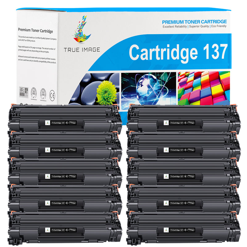 canon 137 black toner cartridges