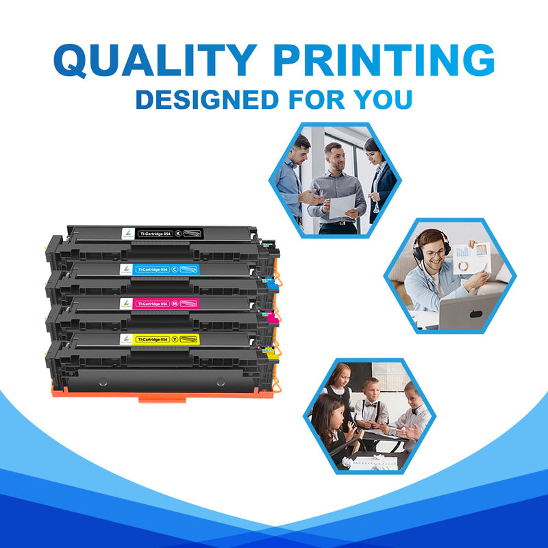 true image compatible canon 054 toner cartridges